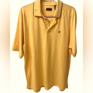 Large Yellow Izod Men’s Polo LN